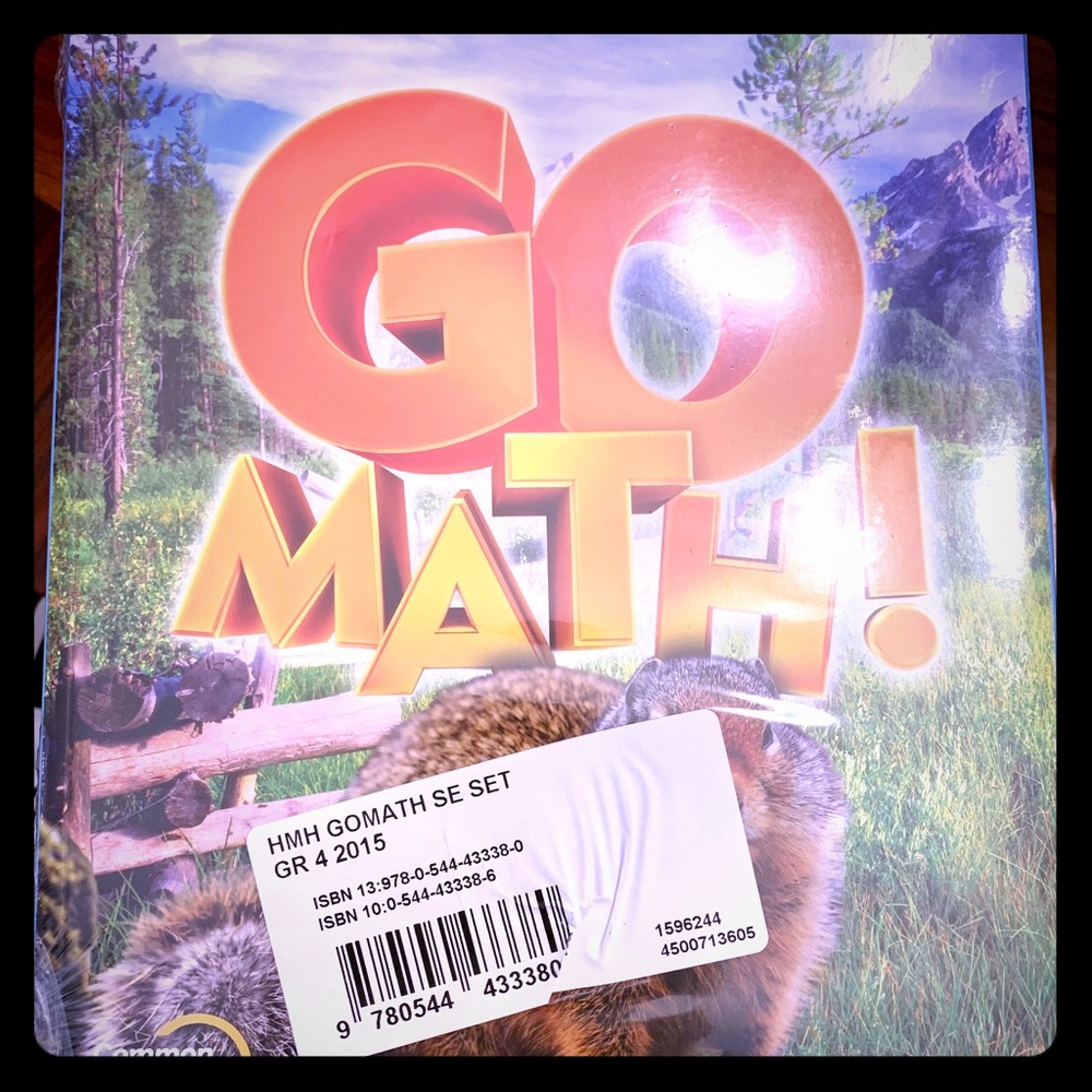 Brand New Go Math Student edition Grade 4